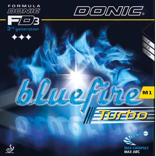 DONIC Blue Fire M1 Turbo - Click Image to Close